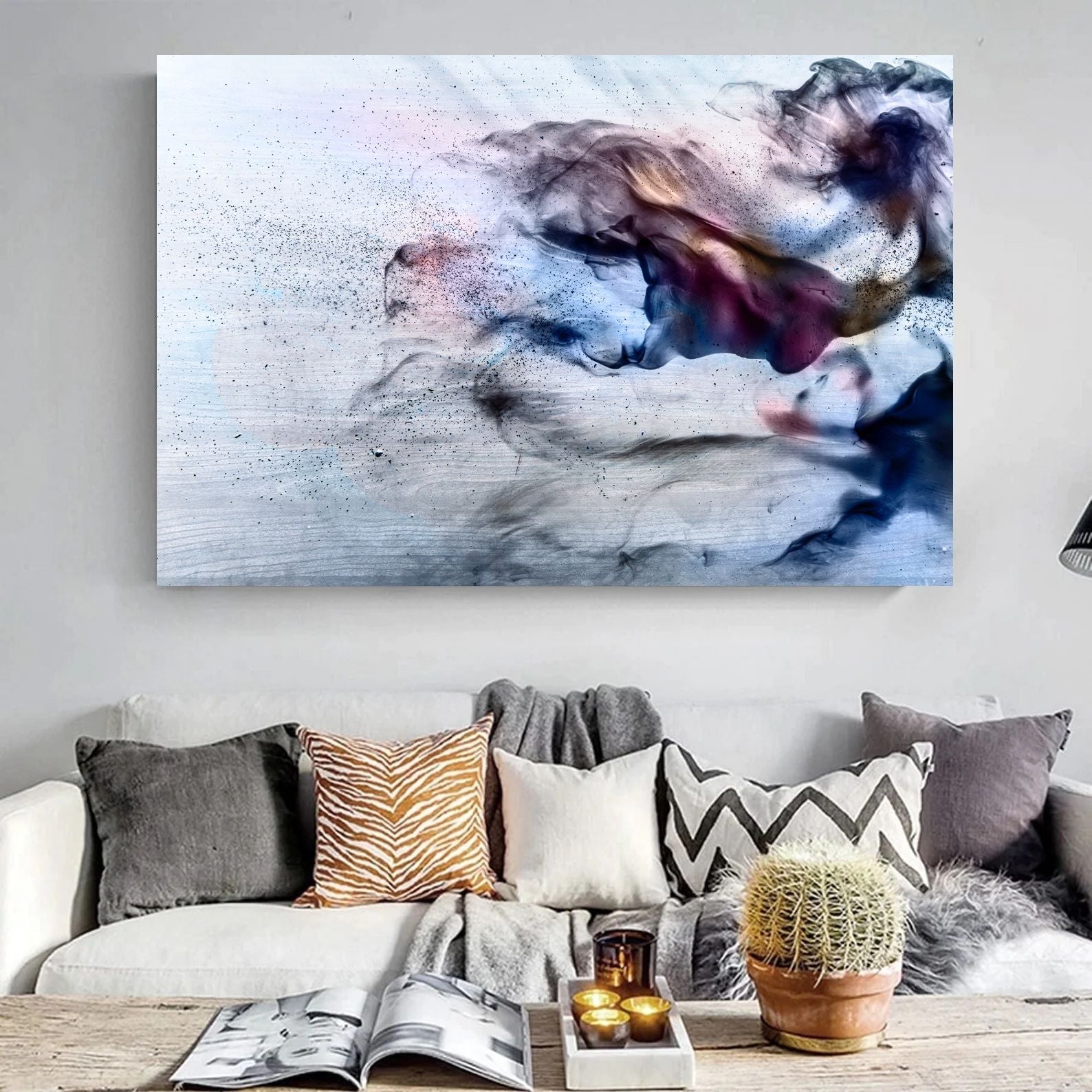 Schilderij Underwater Ink (Canvas)